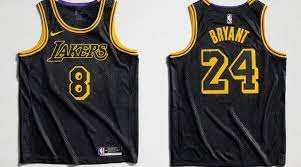 The black mamba uniforms were inspired by magic johnson and one was inspired by shaquille o'neal. Kobe Black Mamba Jersey How And Where To Buy Lakers Black Mamba Jersey The Sportsrush