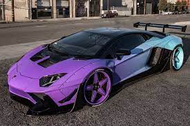 Menterengnya Lamborghini Aventador Sv Kustom Milik Chris Brown