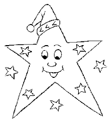 Estrellas De Navidad Para Colorear