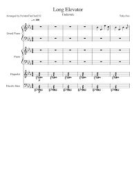 10 hours of elevator music Long Elevator Sheet Music For Piano Bass Piano Hand Clap Flute Mixed Quintet Download And Print In Pdf Or Midi Free Sheet Music Musescore Com