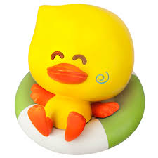 Warmer bath water is relaxing and cooler bathing temperatures are stimulating and invigorating to the body, in general. Infantino Bath Duck Squirt Temperature Tester Yellow