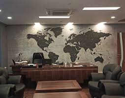 Beton Duvarda Dunya Haritasi Duvar Kagidi World Map Wallpaper Mural On Concrete Wall Duvar Mural Duvar Kagidi