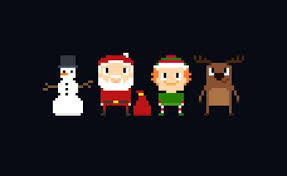 Découvrez comment réaliser ce pixel art grâce à ce modèle. Pixel Art Personnages De Noel Santa Snowman Elf Et Cerf De Noel Clip Art Libres De Droits Vecteurs Et Illustration Image 68114869