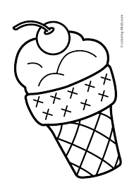 There is a range of difficulty from simple pictures for preschoolers and young children to color in to more challenging detailed drawings for older children and adults. Printable Coloring Pages For Kids Food