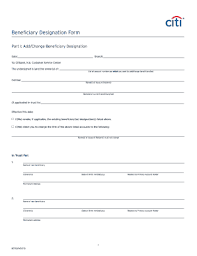 For example, you may have children that you would like to name individually as beneficiaries. Beneficiary Form Template Fill Online Printable Fillable Blank Pdffiller