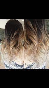 Beautiful Ombre Hair Color Dark Brown To Highlight Blonde To Platinum Blonde Hair Styles Ombre Hair Color Long Hair Styles