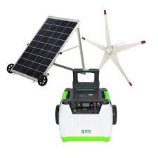 Buy portable solar generator and get the best deals at the lowest prices on ebay! Nature S Generator 1800 Watt Solar Powered Electric Start Portable Generator With Wind Turbine Hkngauwe The Home Depot In 2021 Solar Generator Portable Generator Solar Power