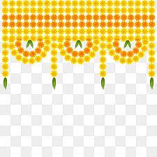 Flowers Door Garland For Diwali Decoration Illustration Design Deepawali Dussehra Marigold Garland Png Transparent Image And Clipart For Free Download Diwali Decorations Diwali Festival Of Lights Garland Decor