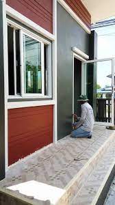 Maybe you would like to learn more about one of these? Lingkar Warna 36 Contoh Model Dinding Depan Rumah Minimalis Inspiratif