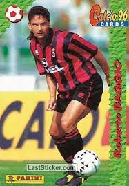 He is the former president of the technical sector of the italian football federation. Card 102 Roberto Baggio Panini Calcio Cards 1995 1996 Laststicker Com