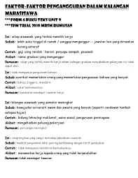 Rakyat bersatu padu dan menganggap mereka adalah sebahagian daripada. Sebab Pengangguran Di Malaysia