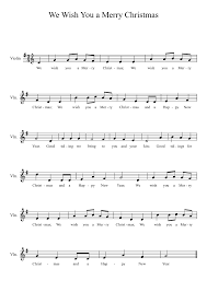 A high quality pdf download (suitable for printing and viewing on tablets) is available in our bundle christmas music for recorder for only about the music. We Wish You A Merry Christmas Sheet Music For Violin Solo Musescore Com