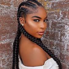 Simple And Elegant Beautiful Cornrows Lovely Make Up Cornrow Hairstyles Hair Styles Braids For Black Hair