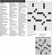 The phonics worksheets will help teach short & long vowels. Printable Ny Times Sunday Crossword Puzzle Search For A Good Cause