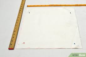 Take one of the fabric. How To Make A Drawstring Backpack With Pictures Wikihow