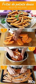 Recette Frites De Patate Douce En Pas A Pas Recette Frite De Patate Douce Recette Patate Douce Recettes De Cuisine