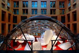 The dz bank in berlin, germany by architect frank o'gerhy. Projects Work Dz Bank Berlin Branch Erco