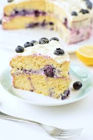Keto Lemon Cake With Blueberries Fine Almond Flour Coconut Flour Baking Powder Baking Soda Eg In 2020 Low Carb Recipes Dessert Low Carb Baking Healthy Lemon Cake