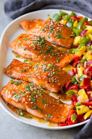 Pan Seared Salmon With Sweet And Sour Sauce Cooking Classy Salmon Recipes Pan Seared Seared Salmon Recipes Sweet And Sour Salmon Recipe