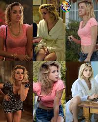 Ana de Armas in Knock Knock, the movie famously known where she defeats  John Wick actor, Keanu Reeves