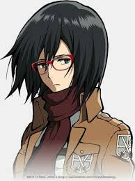 вторжение гигантов второй сезон Attack On Titan 2nd Season Mikasa Glasses Attack On Titan Attack Titans