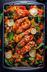 Sheet Pan Thai Peanut Chili Chicken Host The Toast Recipe Sheet Pan Recipes Sheet Pan Dinners Sheet Pan Suppers