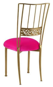 Gold And Fushia Chair Chairs For Sale Restaurant Chairs Chair