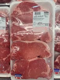 I'd say that's a pretty good steak! New York Strip Steak Is A Bargain At Costco Kitchn