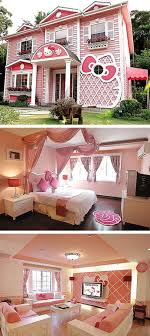A Hello Kitty House Hello Kitty House Cartoon House Hello Kitty