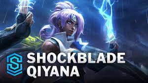 Shockblade Qiyana Skin Spotlight - League of Legends - YouTube