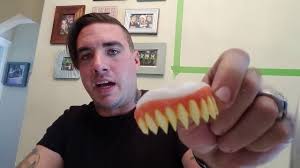 My Creeper Teeth Unboxing And Review Youtube Pennywise fx fangs 2.0 veneers by dental distortions. my creeper teeth unboxing and review