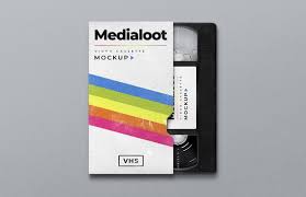 Vhs Cassette Cover Mockup In 2020 Vhs Cassette Vhs Cassette