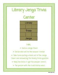 Elementary puns 10 questions easy, 10 qns, eburge,. Library Trivia Center By Mrs Lodge S Library Teachers Pay Teachers In 2021 Library Skills Library Lesson Plans Elementary Library