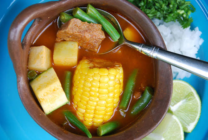 Beef and Veggie Mole Stew