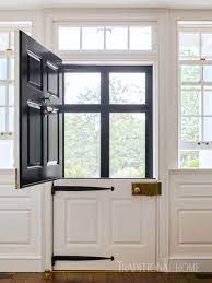 Accessories such as pot and pan racks, pitcher collections shown through glass cabinet doors, and vintage art and cooking implements also help define the farmhouse look. 37 Best Farmhouse Front Door Ideas And Designs For 2021
