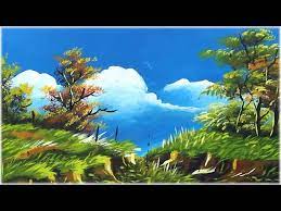 Simple Landscape Painting Nature