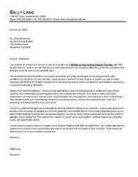 Letter Of Introduction For An English Teacher Cover Letter For Resume Cover Letter Teacher Teaching Cover Letter