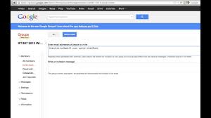 To start a group conversation, select new group, then add the names, emails, or phone numbers of the people that you'd like to add to your group. Google Groups How To Set Up Youtube