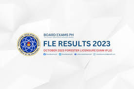 FLE RESULTS: October 2023 Forester Licensure Exam List of Passers – Board  Exams PH