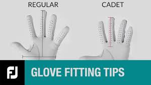 how to select the perfect fitting golf glove