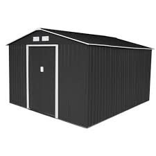 Svita S300 Metall Geratehaus Xxxl 277x319x192cm Gerateschuppen Garten Schuppen Gartenhaus Satteldach Grau Anthrazit Ama Gerateschuppen Gartenhaus Satteldach