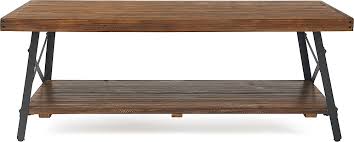 Give your space a modern yet rustic feel with this coffee table. Click Decor Ezra Solid Wood And Metal Coffee Table Walnut Brown Futb10134a Best Buy
