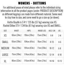 size chart muscle nation