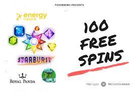 A player with no experience in past online slot games, will benefit the most by the scheme, and the schemes of free spin bonus differentiate from a website to the other. 100 Free Spins To Play Starburst For Real Money Pokernews