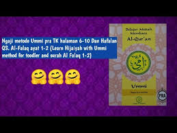 413344568 materi ummi jilid 5 pdf. Ngaji Metode Ummi Pra Tk Halaman 6 10 Dan Hafalan Qs Al Falaq Ayat 1 2 Learn Hijaiyah For Toodler Youtube