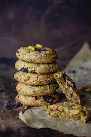 Recette De Cookies Vegan Chocolat Et Pistache Patisserie Vegan Recette Cookies Recette Idee Recette Recette