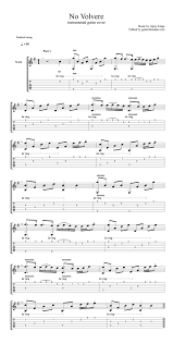 Gipsy Kings No Volvere Fingerstyle Guitar Tab Pdf Guitar Sheet Music Guitar Pro Tab Download Guitar Tabs Guitar Sheet Guitar Tabs Acoustic