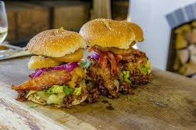 Make them your own with toppings such as cheese slices, sliced beefsteak tomatoes, raw red and white onion (also tasty when grilled), ketchup, mustard view image. Pork Burgers James Martin Chef