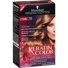 Schwarzkopf Keratin Color Anti Age Hair Color Kit 7 5