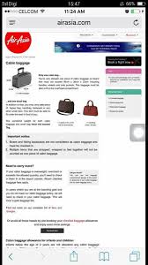Airasia On Twitter Hi Pastikan Cabin Baggage Within 56cm X 36cm X 23cm Untuk Bawa Sebagai Hand Carry Terima Kasih